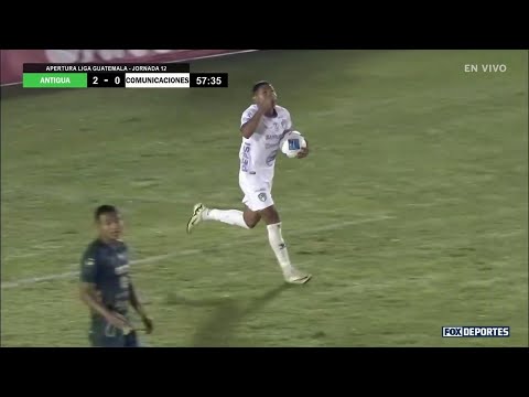 🔥 GOL Erick Lemus | Antigua GFC 2-1 Comunicaciones | J12, Apertura 2024 | Liga de Guatemala