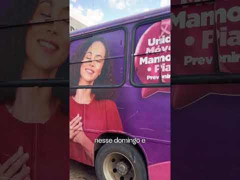 Saúde - Ônibus da Mamografia retorna ao município para ampliar atendimento às mulheres