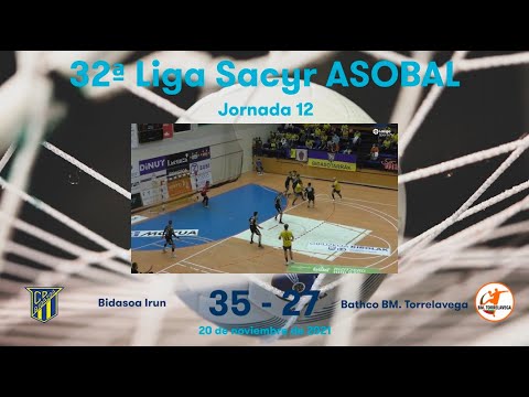 32ª Liga Sacyr ASOBAL J12: Bidasoa Irun - Bathco BM. Torrelavega 35-27