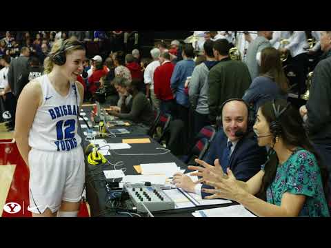 BYU Women's Basketball - NCAA Tournament -Caitlyn Alldredge Interview