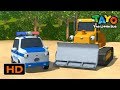 Tayo English Episodes L Pat The Police Car And Billy The Bulldozer L Tayo Episode Club