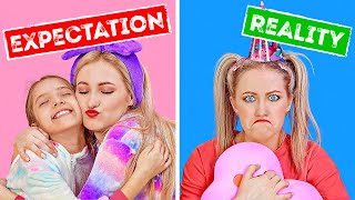 EXPECTATION VS REALITY || Funny Relatable Situations With Sibling by 123 GO! Play