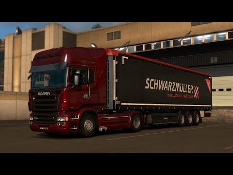 ETS 2 - SCANIA R580 V8 5 series - Trip: Oslo - Helsingborg
