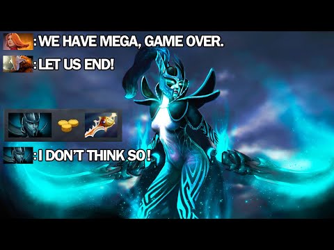 Divine Rapier PA VS Megacreeps Epic Comeback 7.24b Dota 2