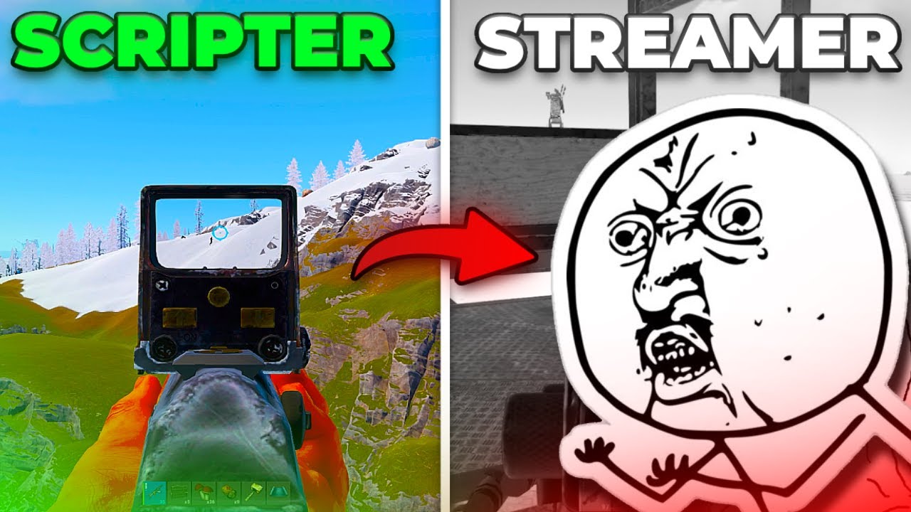 I Used Rust Scripts to DESTROY Rust Streamers...