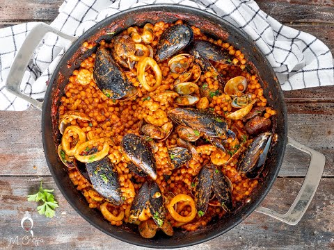 Fregula sarda ai frutti di mare