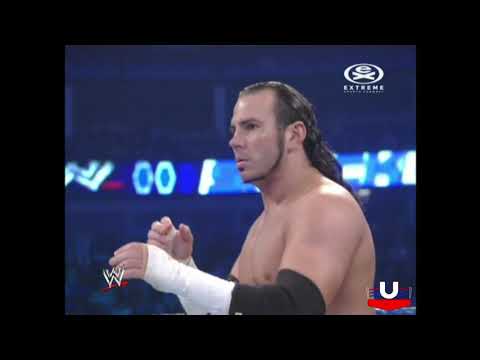 WWE SmackDown 24.04.2009: Kane & Matt Hardy vs. CM Punk & Jeff Hardy - PL