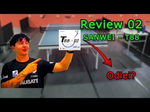 Review 02 - Sanwei T88 / Tênis de Mesa