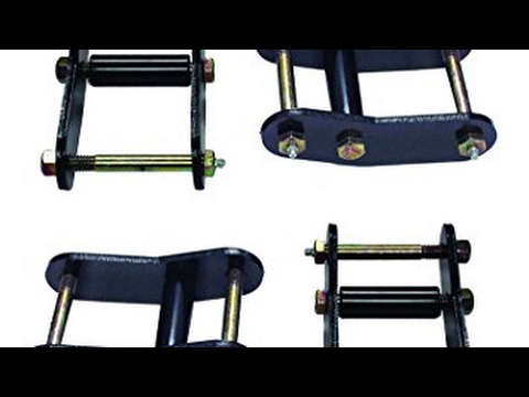 Jeep YJ Boomerang shackle install