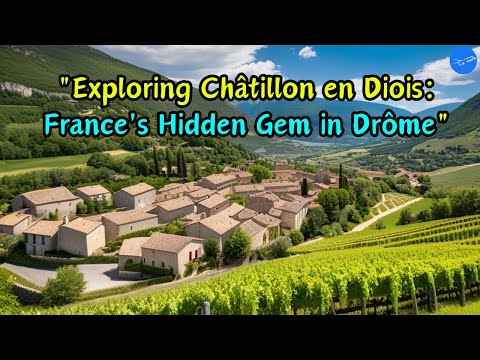 "Exploring Châtillon en Diois: France's Hidden Gem in Drôme"  World Most Beautiful Village !