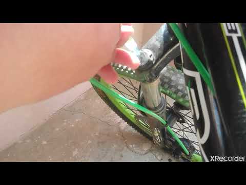 VELOSİPEDİN QABAQ AMARTİZATORUNU DÜZƏLTMƏK