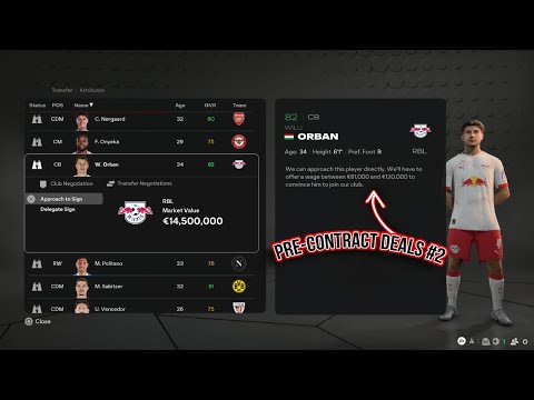 FC26: Best Pre-Contract Signings in Season 2