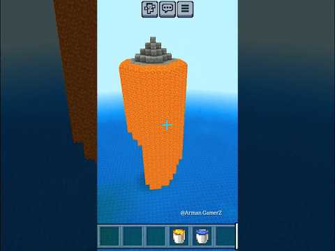 Insane Lava Tower Hack in Minecraft