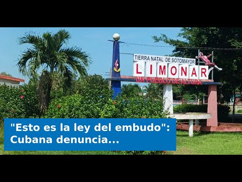 "Esto es la ley del embudo": Cubana denuncia apagones de hasta 22 horas en Matanzas