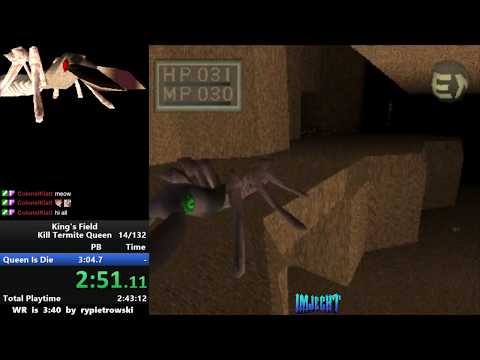 [Emulator WR] King's Field 1 (2J) - Kill Termite Queen in 3:33.899