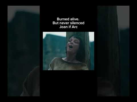 Burned alive. But never silenced Joan of Arc | Stream 'The Saints' on @foxnation ##martinscorsese