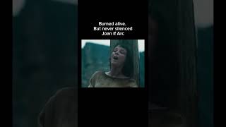 Burned alive. But never silenced Joan of Arc | Stream 'The Saints' on @foxnation ##martinscorsese