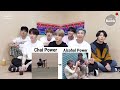 BTS REACTION ON Chai Power VS Alcohol ‍ ️ Power