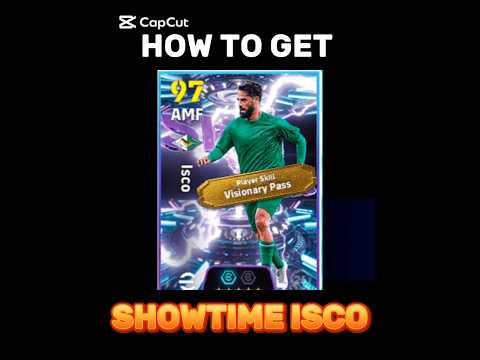 How to get showtime isco #pes #efootball2026