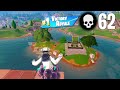 62 Elimination Solo vs Squads Wins (Fortnite Chapter 5 Season 2 Ps4 Controller Gameplay)