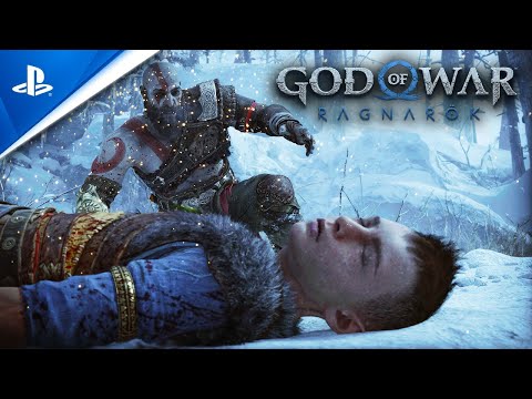 Atreus Bear Transformation Boss Fight - God Of War Ragnarok PS5 (2022) 4K 60FPS
