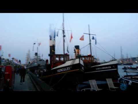 3 Zware stoomfluiten op de stoomboot Hercules