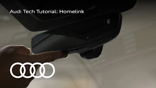 Audi Tech Tutorial: Homelink