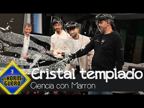 Pablo Alborán crea la súper súper lentísima de un cristal templado - El Hormiguero