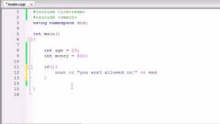 Buckys C++ Programming Tutorials - 26 - Logical Operators
