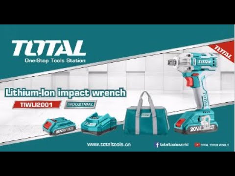 Features & Uses of Total Impact Wrench Cordless Li-Ion 20V