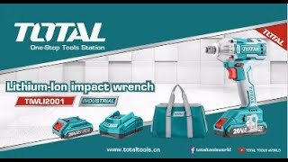 TOTAL 20V Lithium-Ion Impact Wrench TIWLI2001