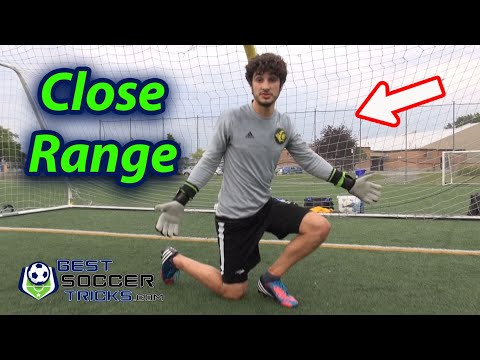 How to Make a Save in Close Range - Goalkeeper Soccer Tips