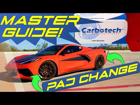 C8 Corvette Brake Pad Change How To! Everything You Need to know!