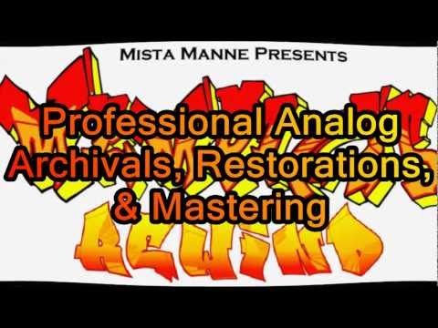 Analog Audio Archival & Restorations @ TMR