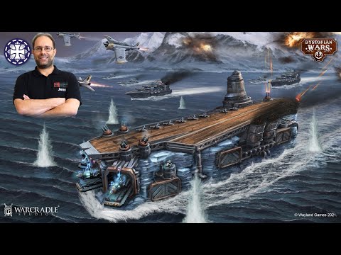 Unboxing: Dystopian Wars - Ice Maiden Battlefleet Set (Tabletop, Miniaturen, Chefoberboss)