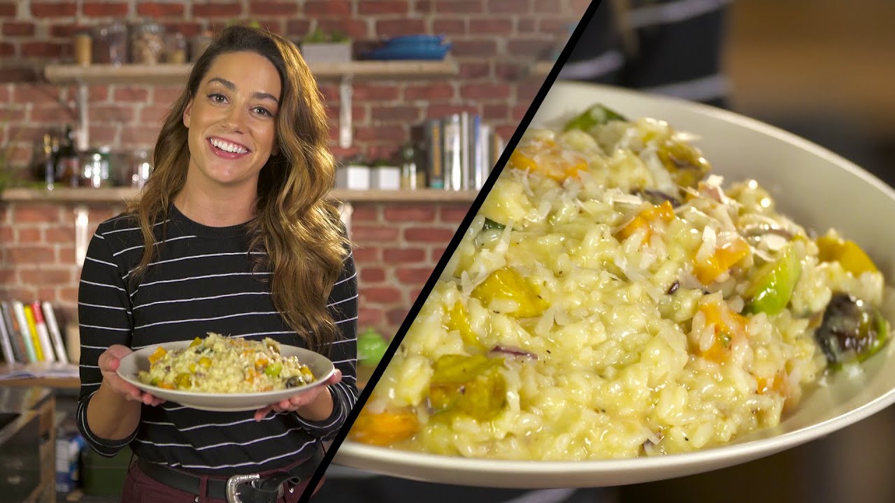 Roasted Root Veggie Risotto | Megan Mitchell