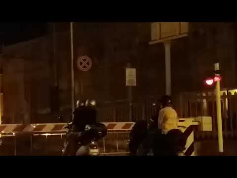 Il passaggio a livello di pietra ligure