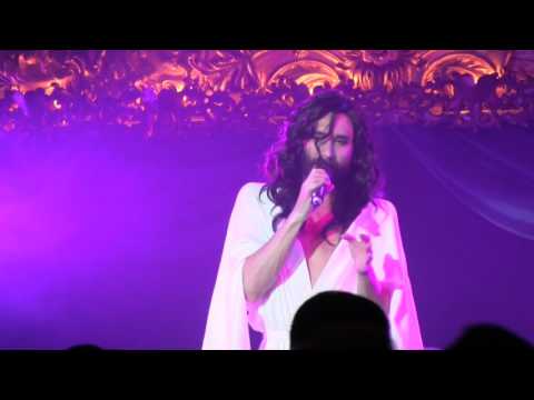 ESCKAZ in London: Performance from Conchita (Austria) - Firestorm