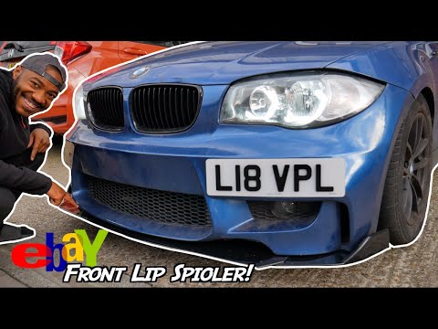 NEW EBAY Front Lip Spoiler for My $150 1M REPLICA 1 Series!