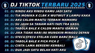 Download lagu DJ TIKTOK TERBARU 2025 🎧 DJ RINDU AKU RINDU KAMU JADI SATU 🎵 DJ TIA MONIKA X CLBK X WUTWUT VIRAL mp3