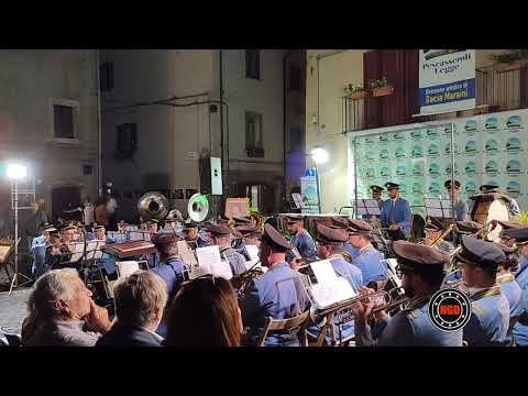 Marcia Vette d'Abruzzo Banda di Gioia del Colle 12/8/24 Pescasseroli Concerto per Franco Farias