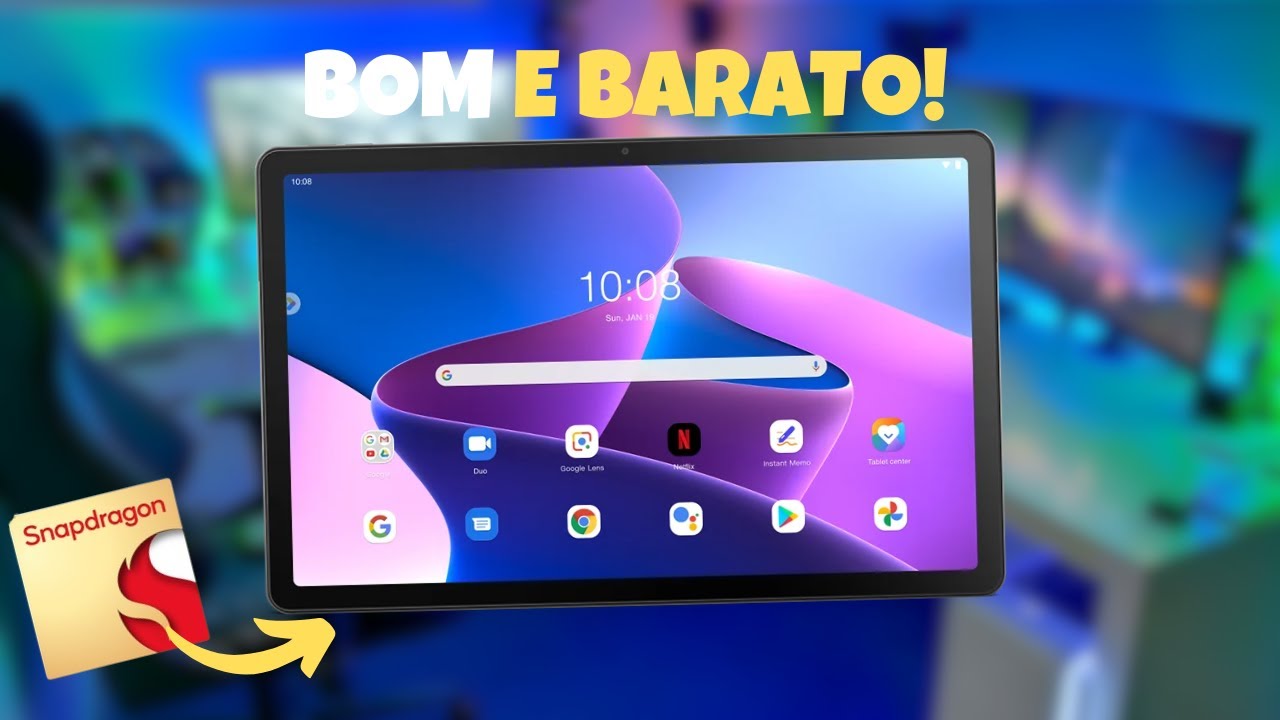 TOP 5 MELHORES Tablets BOM e BARATO em 2024!!! (ESTUDAR/TRABALHAR e JOGAR)