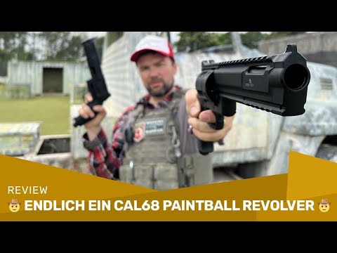 Umarex HDR 68 cal Paintball Revolver (test german)