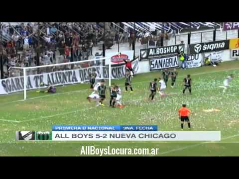 All Boys 5 - 2 Chicago - Torneo B Nacional 2016 - Matchday 9 - ESPN