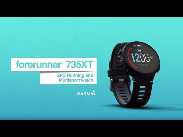 Video teaser for Forerunner 735 XT GPS Running and Multisport watch (English)