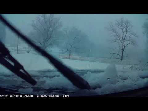 Testing My Tire Chains in Atlanta Snow