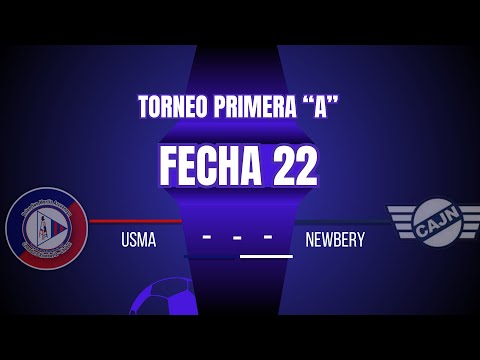 USMA - NEWBERY TORNEO PRIMERA "A"  -fecha 22-