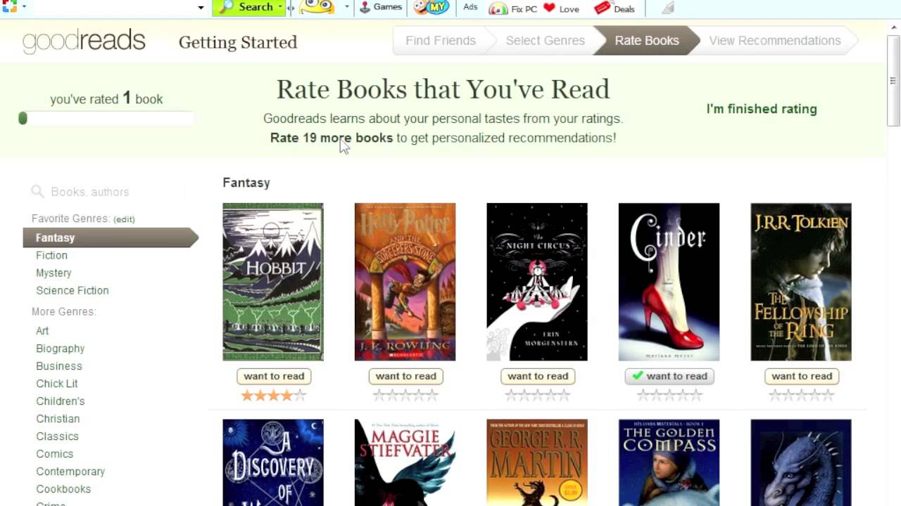 Goodreads Tutorial Final