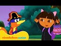 Dora the Explorer | Les aventures d'Halloween de Dora ! 🎃 | Nickelodeon Jr. France