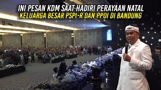 Download lagu INI PESAN KDM SAAT HADIRI PERAYAAN NATAL KELUARGA BESAR PSPI-R DAN PPOI DI BANDUNG mp3